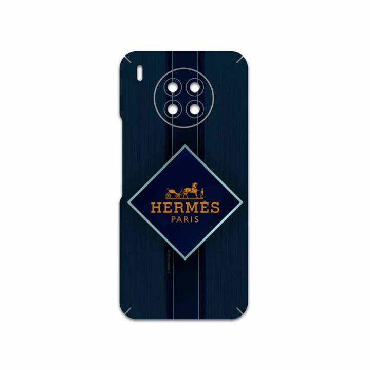 برچسب پوششی ماهوت مدل Hermes-Logo مناسب برای گوشی موبایل آنر 50 Lite MAHOOT Hermes-Logo Cover Sticker for Honor 50 Lite